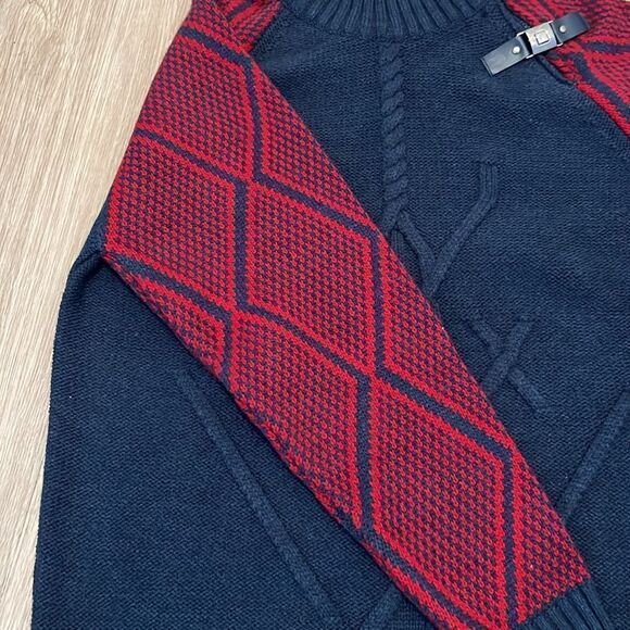 MONDO Men’s Military Style Turtleneck Sweater - Picture 9 of 16